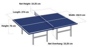 Miniature Ping Pong Tables