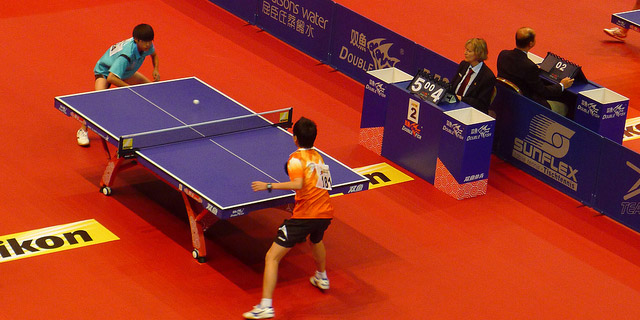 Basic Rules For Playing Table Tennis
