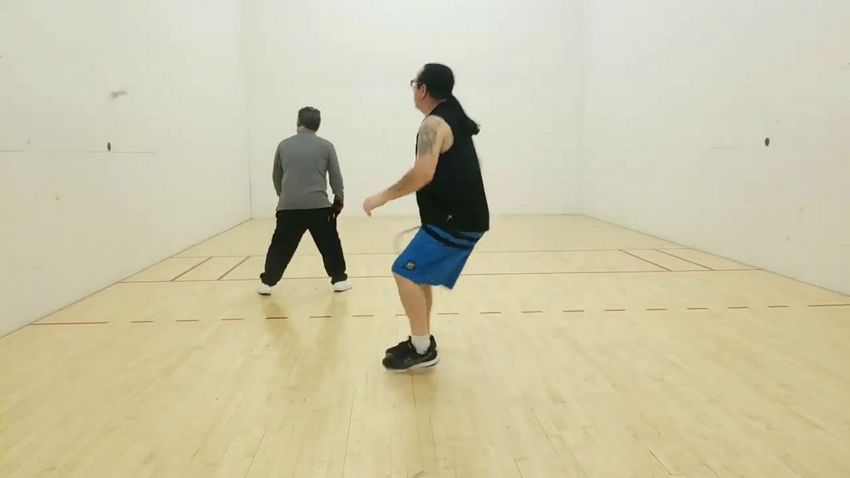 What Is A Hinder In Racquetball?